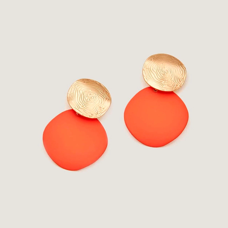 disc earrings