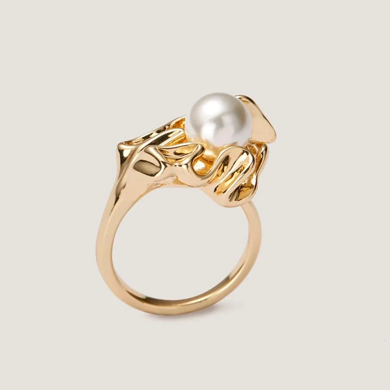 vintage pearl ring