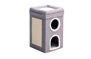 3504253 tabouret ottoman de deux étages pour chat