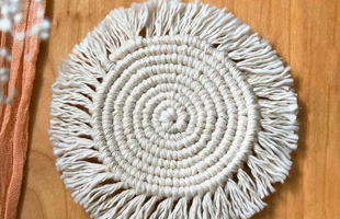 Coussin de salle à manger tissé en coton 3504221