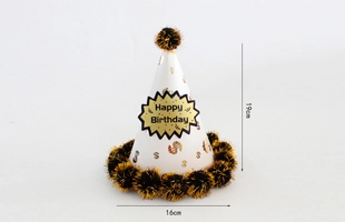 Chapeau Pom Pom 3304521 joyeux anniversaire