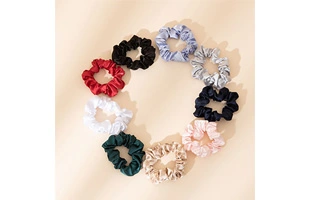 3210608 RPET Scrunchie Beauté Essentielle quotidienne