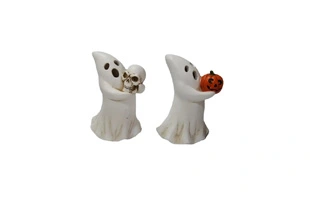 3210355 Halloween résine fantôme lumière LED