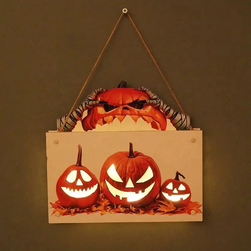 pumpkin atmosphere decoration light