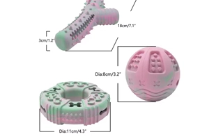 4305158 Chien en caoutchouc durable jouet à mâcher pour les mâcheurs agressifs à bas prix fournisseur de gros