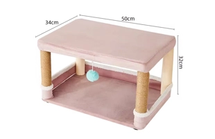 Tabouret de chat en bois massif 4305209 pour jeunes chats hiver chaud toutes les saisons utilisation prix bon marché fournisseur de gros