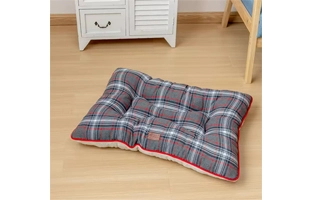 4305289 Noël Plaid Design Oreiller Chien Coussin Lit Pas Cher Prix Gros Fournisseur